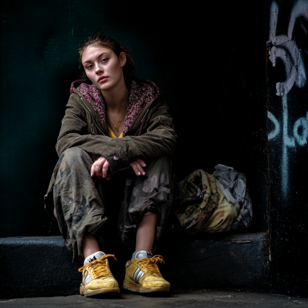 Une adolescente en détresse | Source : Midjourney