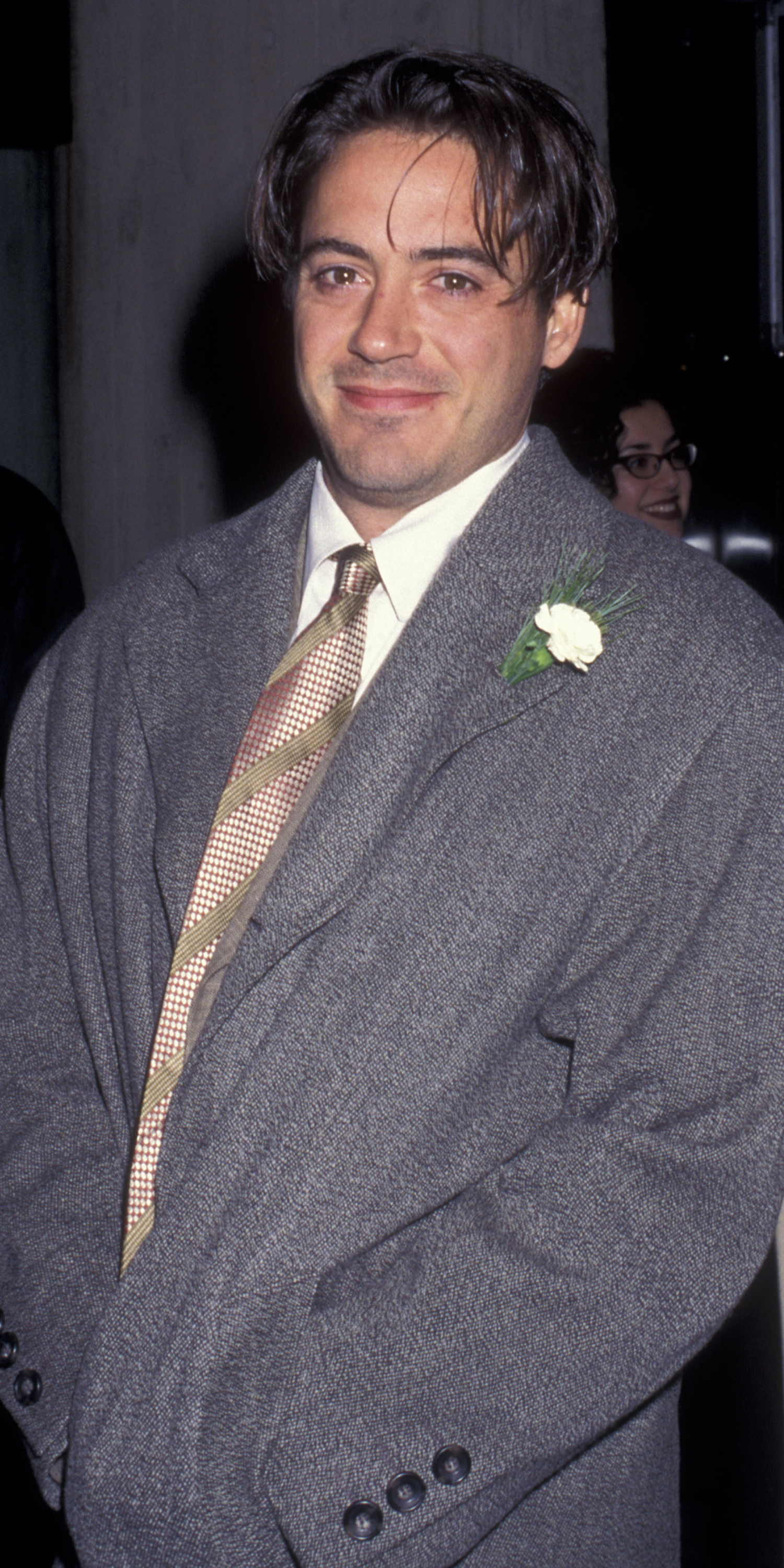 Robert Downey Jr. à la première de "Restoration" à New York en 1991 | Source : Getty Images