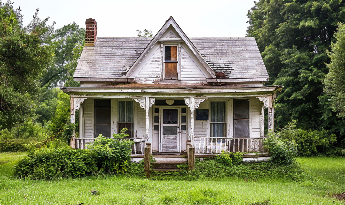 Une maison abandonnée | Source : Midjourney