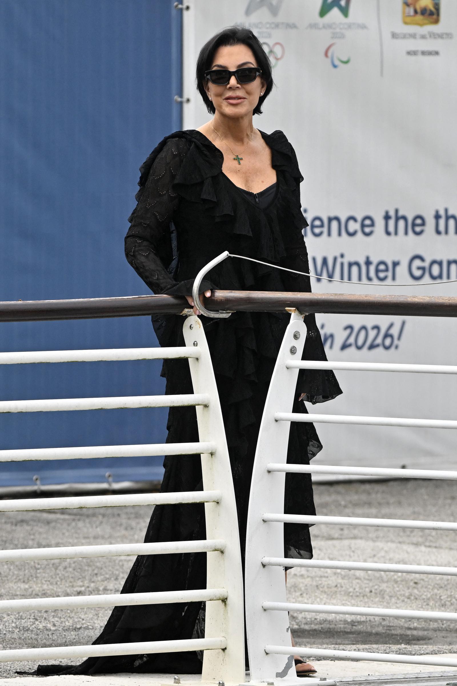 Kris Jenner avant le mariage de Jeff Bezos et Lauren Sánchez à Venise, en Italie, le 26 juin 2025. | Source : Getty Images